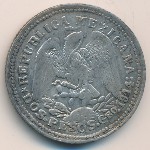 Mexico, 2 pesos, 1914