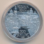 Austria, 500 schilling, 1996