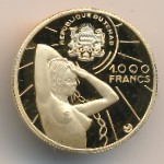 Чад, 1000 франков (1970 г.)