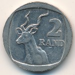 South Africa, 2 rand, 2003