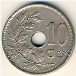 Belgium, 10 centimes, 1911–1929