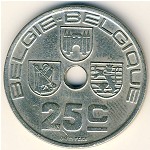 Бельгия, 25 сентим (1938 г.)