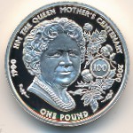 Guernsey, 1 pound, 2000