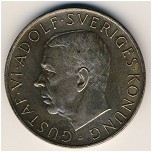 Sweden, 5 kronor, 1952