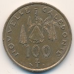 Новая Каледония, 100 франков (1976–2005 г.)