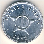 Куба, 2 сентаво (1983–1986 г.)