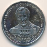Ниуэ, 5 долларов (1990 г.)