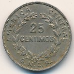 Costa Rica, 25 centimos, 1937–1948