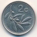 Мальта, 2 цента (1986 г.)