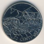 Острова Кука, 50 центов (2002 г.)