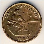 Филиппины, 1 сентаво (1958–1963 г.)