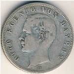 Бавария, 2 марки (1891–1913 г.)