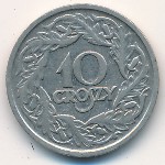 Poland, 10 groszy, 1923