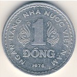 Vietnam, 1 dong, 1976