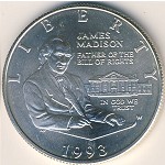 USA, 1/2 dollar, 1993