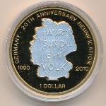 Науру, 1 доллар (2010 г.)