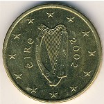 Ireland, 50 euro cent, 2002–2006
