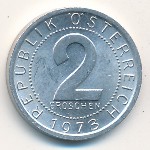Австрия, 2 гроша (1950–1994 г.)