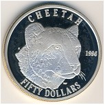Marshall Islands, 50 dollars, 1996