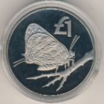 Cyprus, 1 pound, 2002