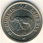 Либерия, 1/2 цента (1941 г.)