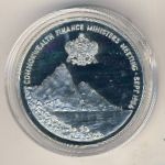 Остров Сент-Люсия, 10 долларов (1986 г.)