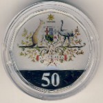 Australia, 50 cents, 2001