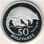 Venezuela, 50 bolivares, 1975