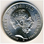 Саксония, 2 марки (1902 г.)
