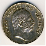Саксония, 2 марки (1903–1904 г.)