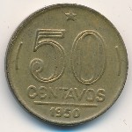 Бразилия, 50 сентаво (1948–1956 г.)