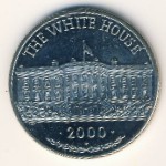 Либерия., 5 долларов (2000 г.)