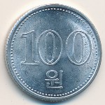North Korea, 100 won, 2005