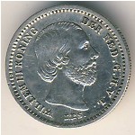 Netherlands, 5 cents, 1850–1887
