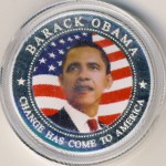Liberia, 5 dollars, 2009