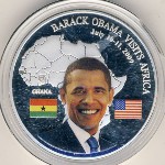 Либерия, 5 долларов (2009 г.)