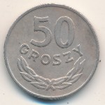 Poland, 50 groszy, 1949