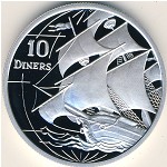 Andorra, 10 diners, 1996
