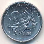 Vatican City, 50 lire, 1995