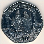 Gibraltar, 50 pence, 2003