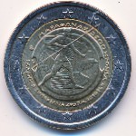 Greece, 2 euro, 2010