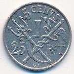 Датская Западная Индия, 5 центов (1905 г.)