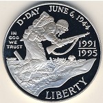 USA, 1 dollar, 1993