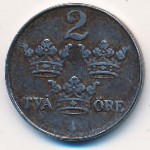 Sweden, 2 ore, 1917–1920