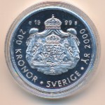 Sweden, 200 kronor, 1999