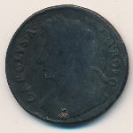 Great Britain, 1/2 penny, 1672–1675