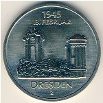 German Democratic Republic, 5 mark, 1985