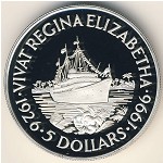 Solomon Islands, 5 dollars, 1996