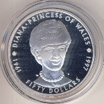 Marshall Islands, 50 dollars, 1997