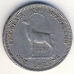 Родезия и Ньясаленд, 1 шиллинг (1955–1957 г.)